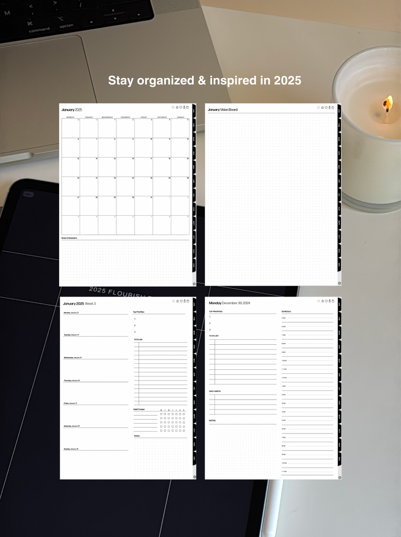 2025 Flourish Digital Planner