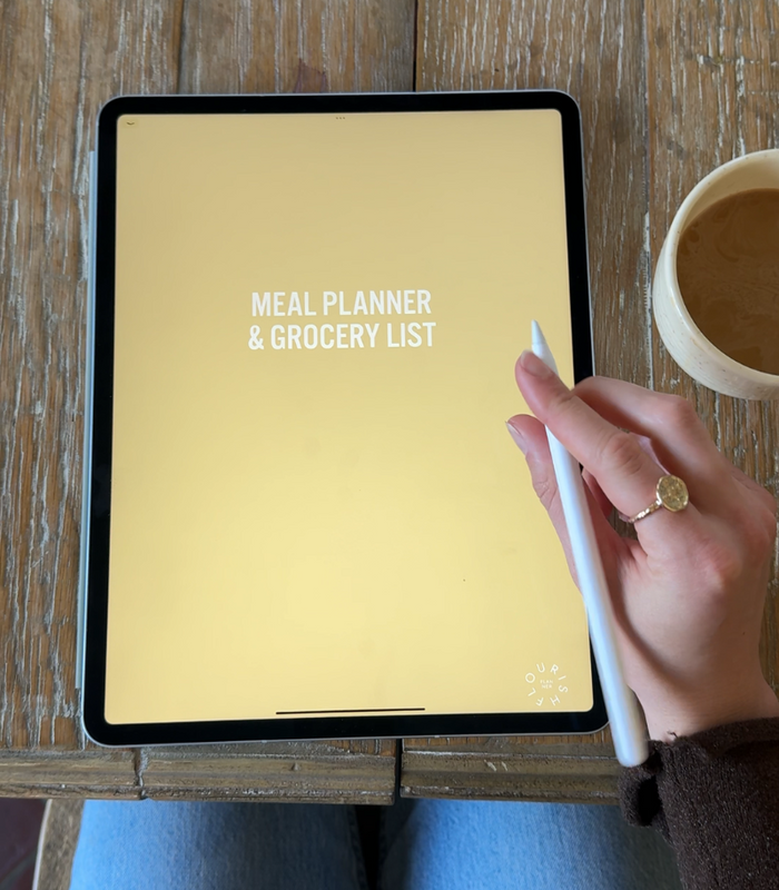 Digital Meal Planner