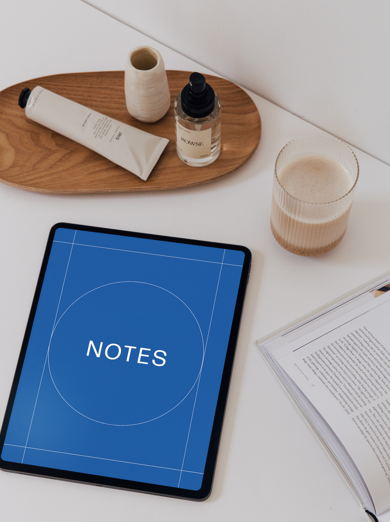 Blue Digital Notebook Covers