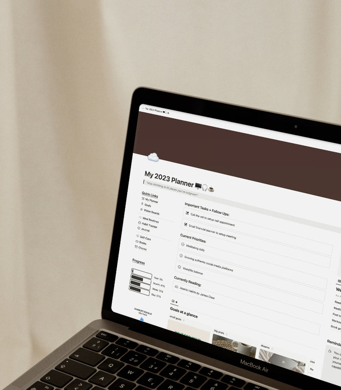 Work & Life Notion Planner