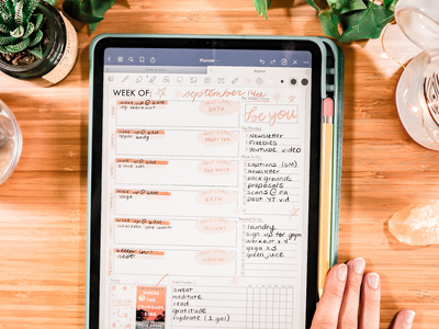 How to Use a Digital Planner on the iPad