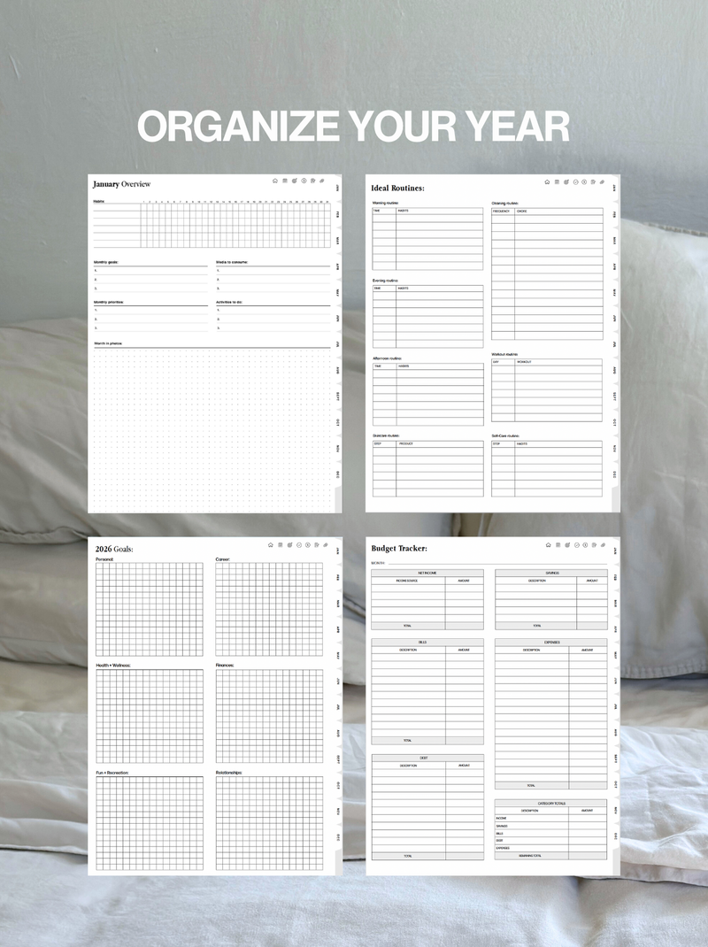 2026 Digital Planner