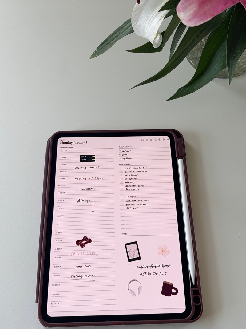 2026 Productivity Stickers