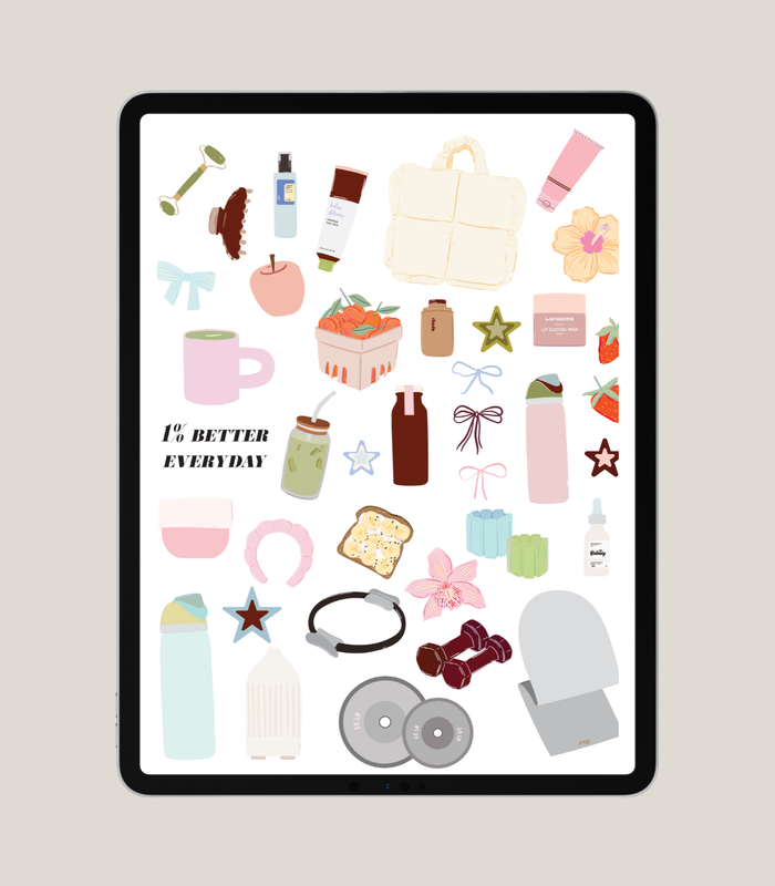 2026 Productivity Stickers