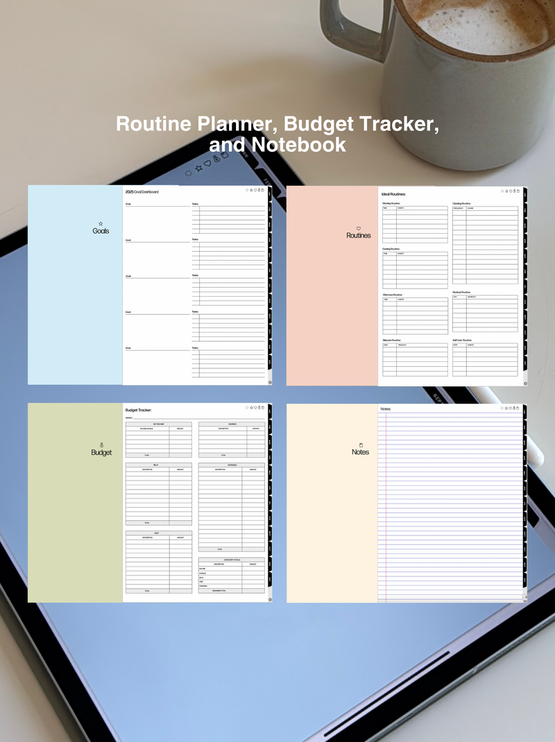 2025 Flourish Digital Planner