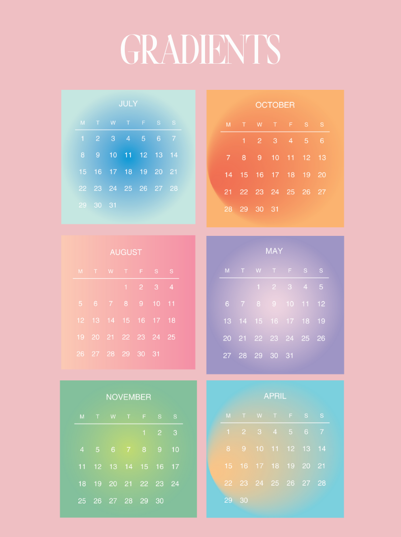 2024 Calendar Stickers