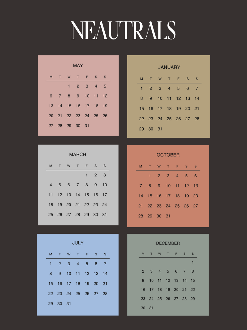 2024 Calendar Stickers