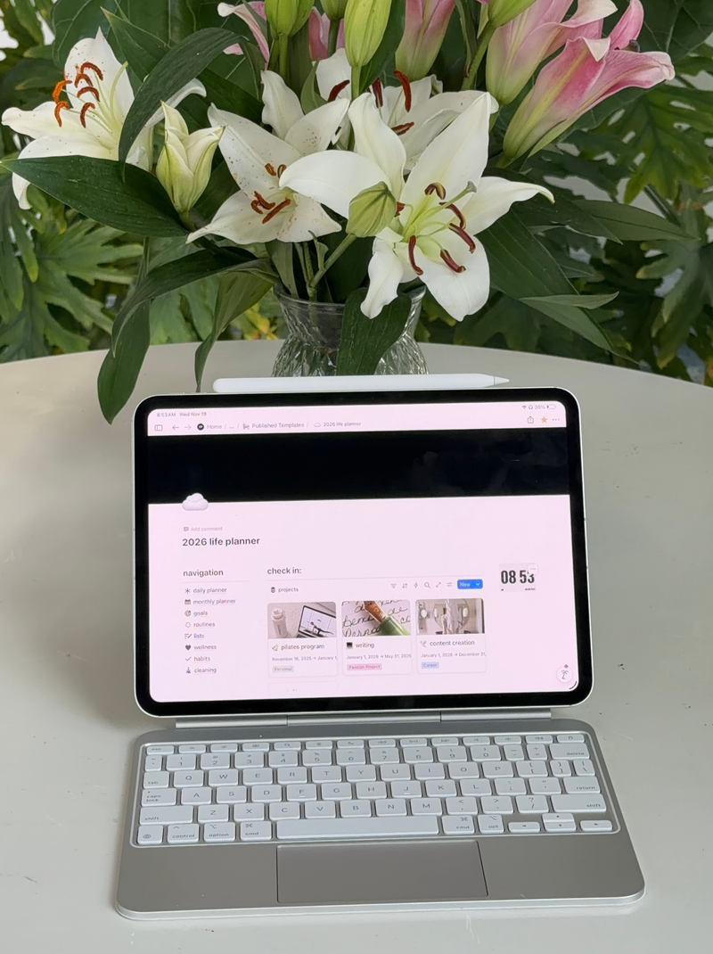 2026 Notion Life Planner