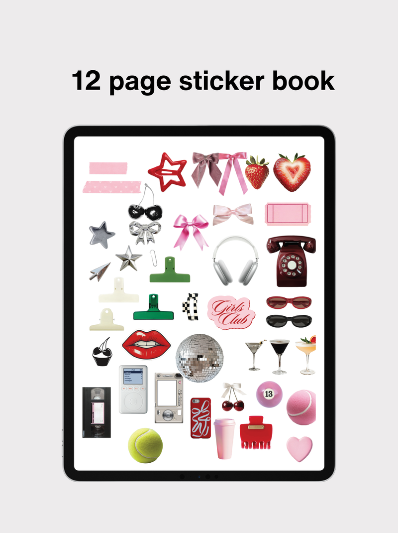 Junk Journal Sticker Book