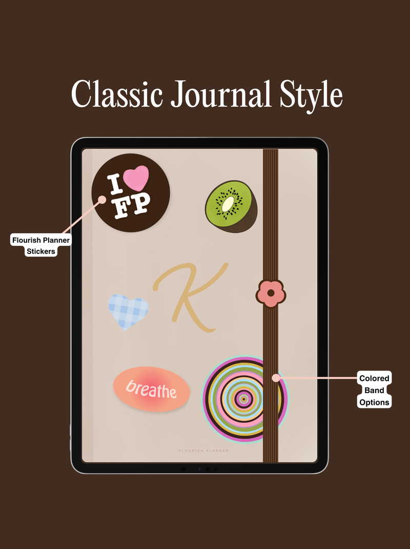Digital Journal Cover Kit – Flourish Planner
