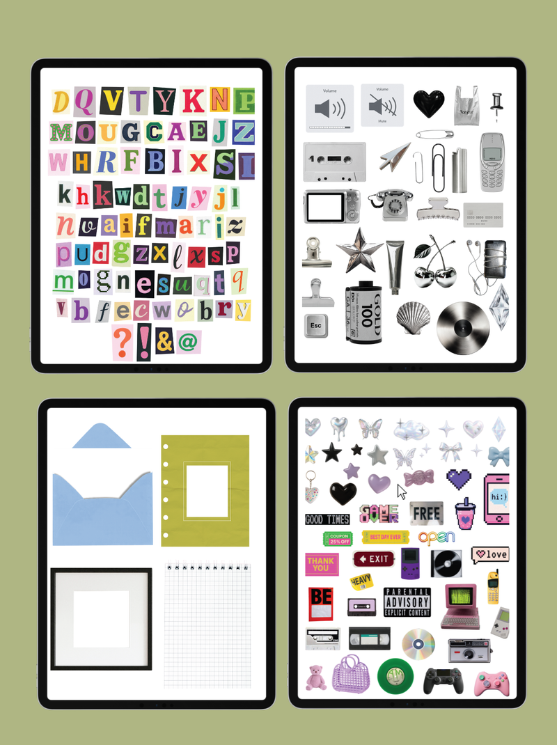 Junk Journal Sticker Book