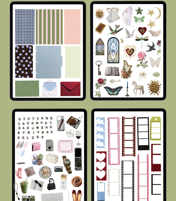 Junk Journal Sticker Book