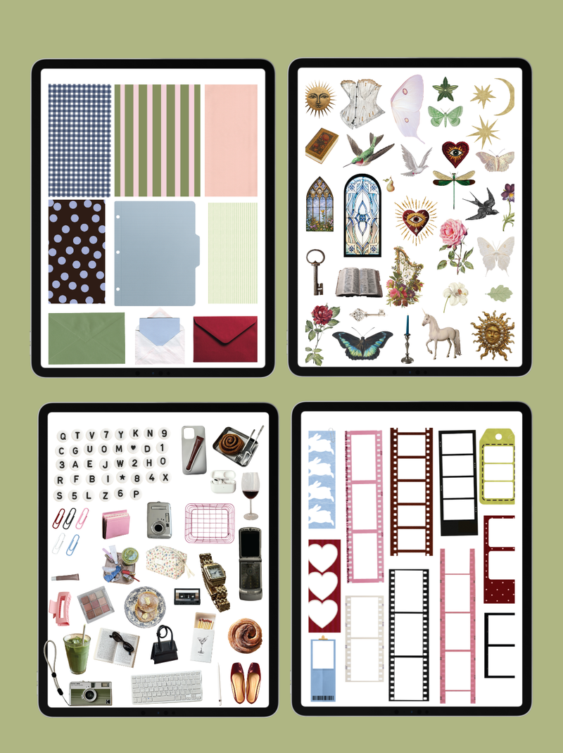 Junk Journal Sticker Book