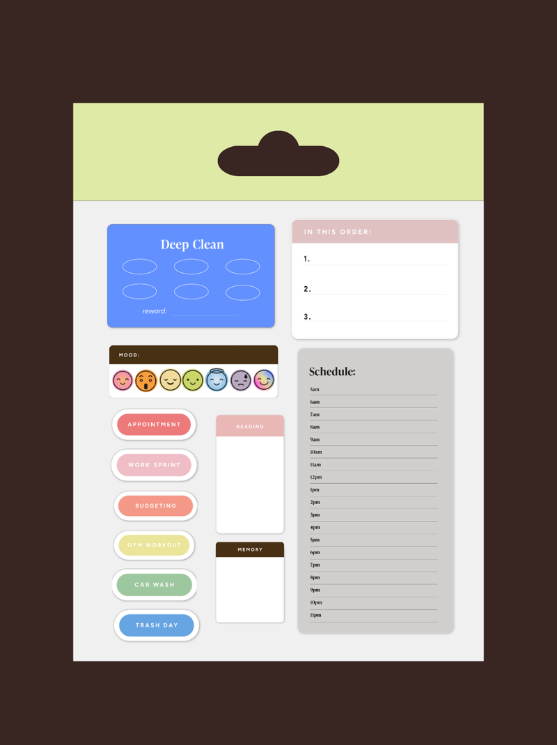 Digital Memo Stickers – Flourish Planner