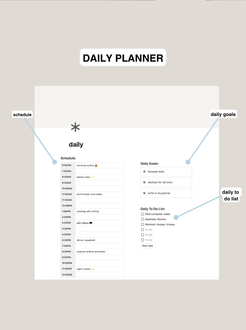 2026 Notion Life Planner