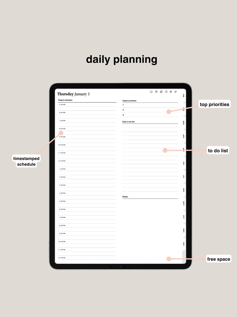 2026 Digital Planner