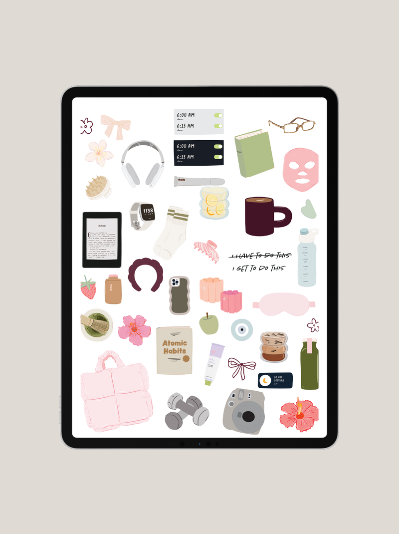 2026 Productivity Stickers