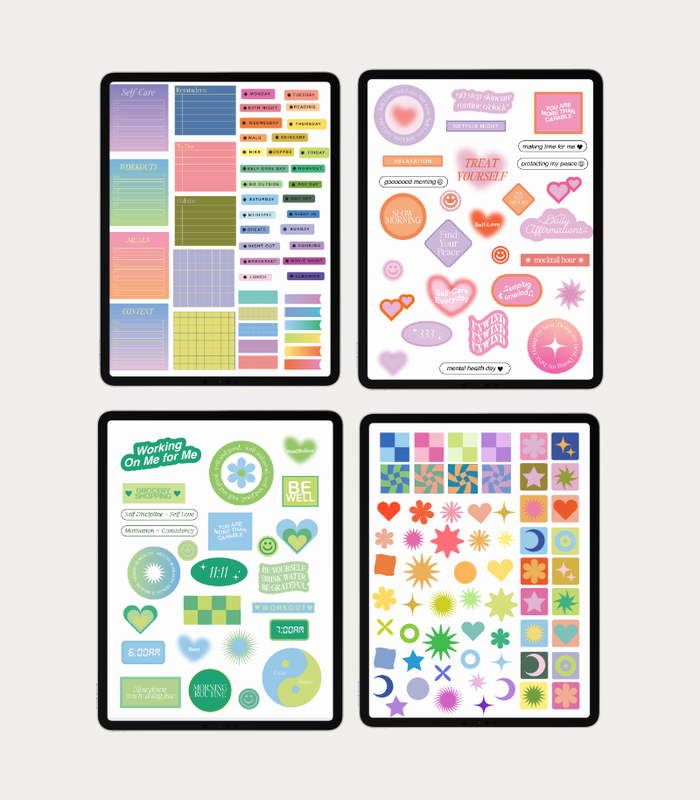 200+ Digital Stickers Bundle